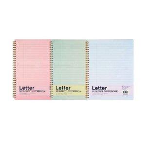 노트 메모장 수첩 Letter 좌철 서브젝 연습장
