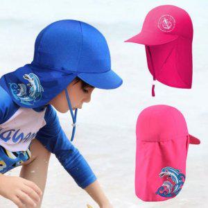 여름 썬캡 썬바이저 플랩 캡 모 물놀이 아쿠아