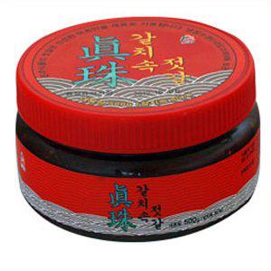 제주 진주젓갈 갈치속젓 500g 젓갈 (반품불가)