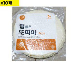 이츠웰 밀품은또띠아 6lnch 12장 240g x10개 (반품불가)