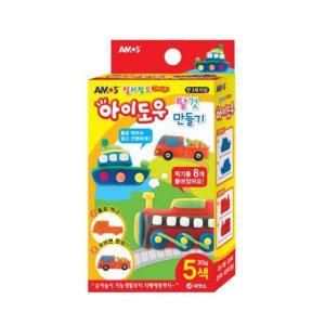 컬러점토 아이도우 (탈것 만들기) 3개묶음 요술점토