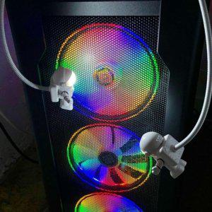 무드등 USB 독서등 우주인 미니 led 조명