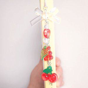 사랑스러운 레드 체리 북마크