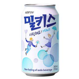 밀키스 340mlx24캔+환타 제로 포도 355mlx24캔