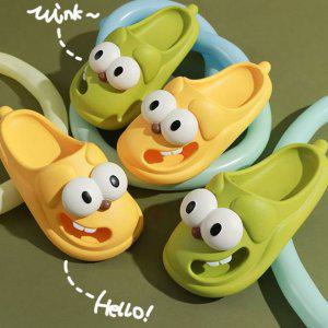 바둑이 슬리퍼 푹신한 쿠션 말랑한 캐주얼 신발