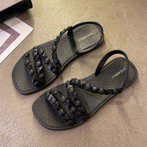 굽 예쁜 여자 스트랩 구두 여름 여성 샌들 3