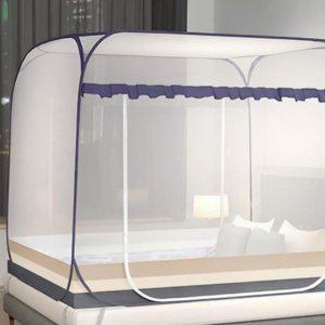 원터치 모기장 침대용 딥슬립 사각 망장 180x200cm 대형 잠자리 보호망