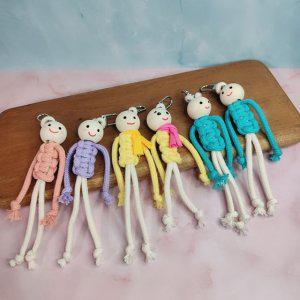 마크라메 걱정인형 용돈인형 키링 완제품