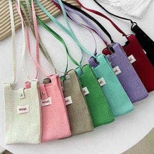 여성 휴대폰백 니트 핸드폰가방 가방 휴대폰가방