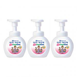 아이깨끗해 레몬 거품형 핸드솝 250ml 용기 3개입