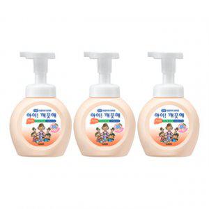 아이깨끗해 모이스처 거품형 핸드솝 250ml 용기 3개입