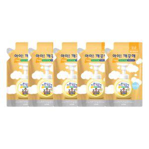 아이깨끗해 순 거품형 핸드솝 200ml 리필 5개입