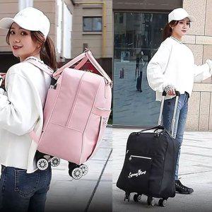 캐리어백 바퀴캐리어 백팩 작은캐리어 트롤리가방