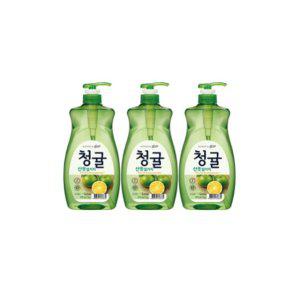주방세제용기 참그린 라이온코리아 세척력 청귤주방세제
