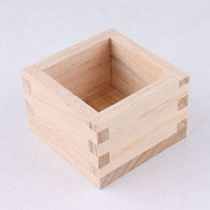 나무곡물되박 곡물바가지 쌀되박 곡물용나무되박 나무바가지2dl