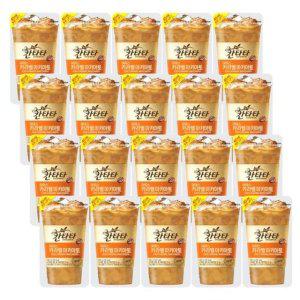 카라멜마키아토 파우치 음료 230ml 20입 아이스 커피 음료팩