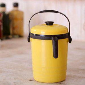 슈마켓 스마트 음식물 쓰레기통 2L (손잡이) 노랑