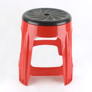 슈마켓 대원산업 회전 원형 의자 레드 간이의자 파라솔의자