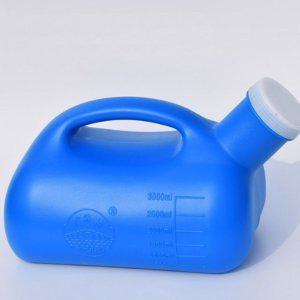성인 대용량 소변기 휴대용 3000ml 병원 요양 캠핑용기