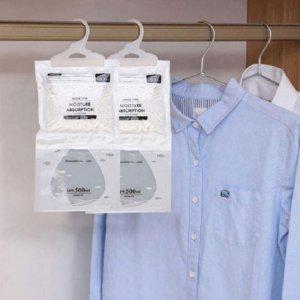 10매 500ml 대용량 큰 걸이형 습기제거제 고리달린 옷
