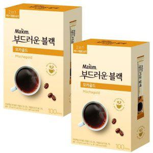 맥심 모카골드 부드러운 블랙 200T(100Tx2개)