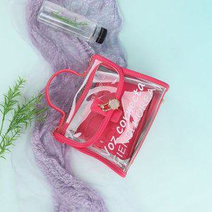 투명 다용도 오피스룩백 여성 비닐 크로스백 여