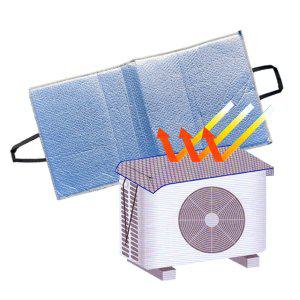 슈마켓 에어컨 실외기 햇빛가리개 80x50cm 중형