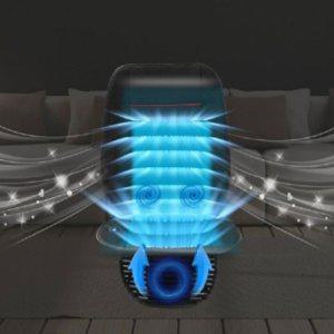 자동차 여름 시트 차량용 싸이클론 통풍시트 12V