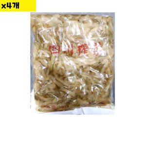 식자재 식재료 유통 도매 짜사이채 대화 1Kg x4개