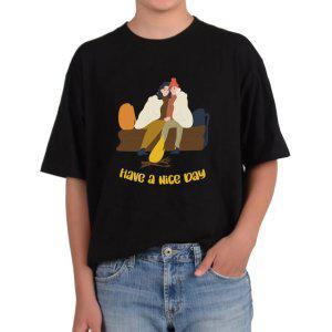 오버핏반팔티 연인 모닥불 HAVE A NICE DAY 모닥불 피워 전사이즈