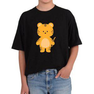 오버핏반팔티 호랑이 TIGER 호돌이 호순이 얼핏보면 고양이 전사이즈