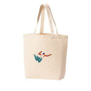 에코백 토트백 스카이다이빙 SKYDIVING JUMP 낙하산 하늘 그림 다양한 사이즈