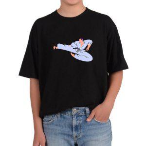 기능성메쉬 반팔티 태권소년 태권도 날라차기 태권도학원 전사이즈