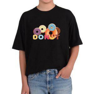 기능성메쉬 반팔티 도넛파티 DONUT PARTY 형형색색 이쁜 도넛 전사이즈