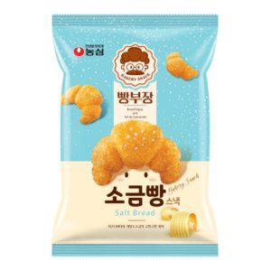 농심 빵부장 소금빵 55gx8개(반박스)+사은품
