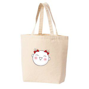 에코백 토트백 방실방실 귀여운 조카 어린이 볼빨간 사춘기 그림 다양한 사이즈