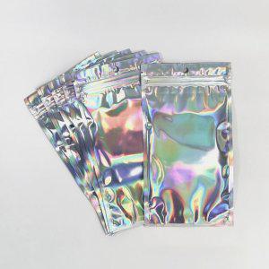 포장 휴대폰 케이스 홀로그램 12cmx22cm 지퍼백 귀여운 인기 악세사리