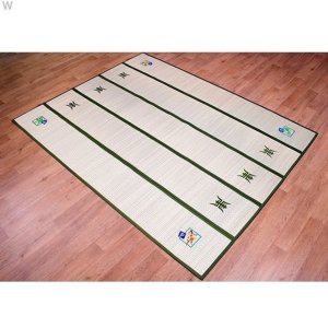 천연왕골 접이식 돗자리 5단 180x230cm