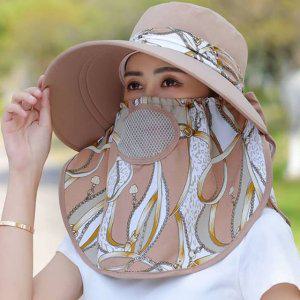 농사모자 밭일 햇빛 창큰모자 자외선 농사 밭일