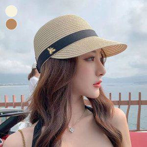 여름 여성 여행 모자 라탄 시원한 럭셔리 볼캡