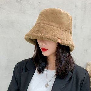 래퍼 모자 인조퍼 캐주얼 힙합 여자 리버시블