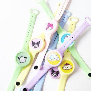 친구들 인기 산리오 LED 여름 감성 모기 퇴치 팔찌 낱