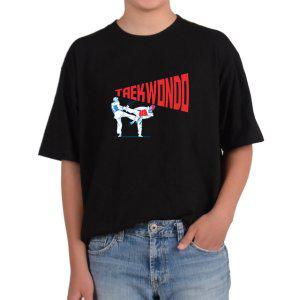 기능성메쉬 반팔티 태권도 겨루기 대회 시합 옆차기 앞차기 보호 그림 모든사이즈