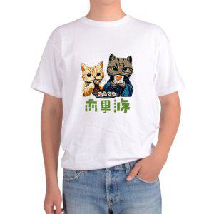 반팔티 스시 고양이 일본초밥 japan 그림 전사이즈