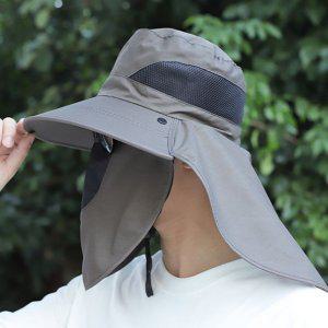 메쉬 모자 플랩캡 벙거지 햇빛차단 풀가림 여름