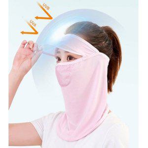 모자 등산모자 여름 마스크 밭일 스크 자외선차