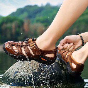 남자 여름 아웃도어 샌들 아쿠아슈즈 워터 신발