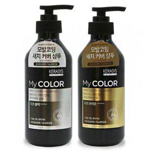케라시스 마이컬러 새치염색 커버 탈모완화 샴푸 택1
