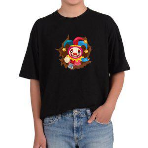오버핏반팔티 삐에로 광대 조커 알록달록 그림 모든사이즈
