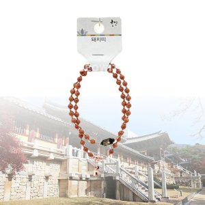 팔찌 사금석 목탁 부귀영화 띠 합장주 염주 돼지